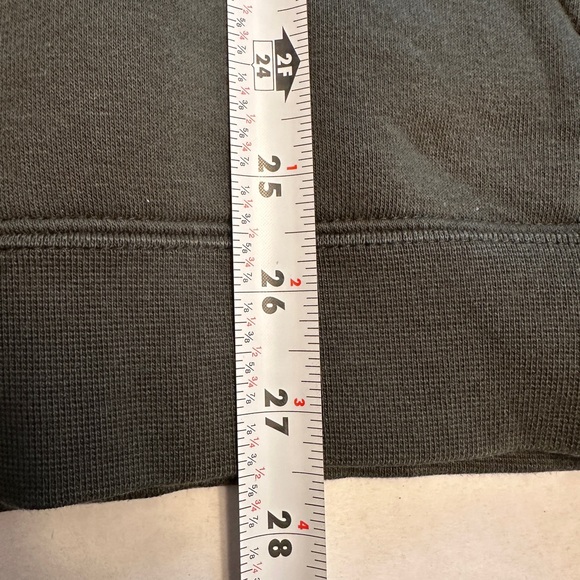 Nike Size L Hybrid Fleece Hoodie Full Zip Hoodie Jacket Swoosh Y2K Green Black - Picture 9 of 9